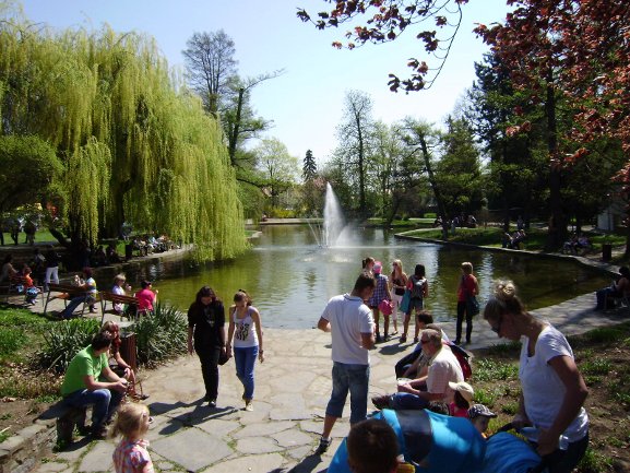 Park v areálu
